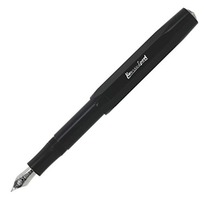 Kaweco Skyline Sport - Pluma estilográfica, color negro