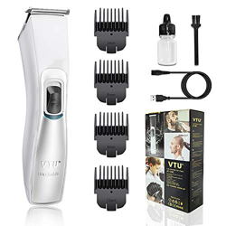 Máquina Cortar Pelo Profesional, Recortadora Barba y Cortapelos, Recortador IPX7 Impermeable con USB Carga Rápida (Blanco) características