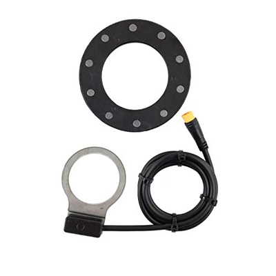 Accesorios para Bicicletas eléctricas Pedal KT-BZ-10C 10 imanes Sistema Pas para Bicicletas eléctricas Sensor de Velocidad Auxiliar de Enchufe Imperme