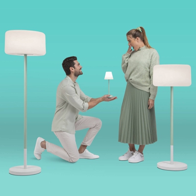 Newgarden Chloe Plant Solar de pie solar menta