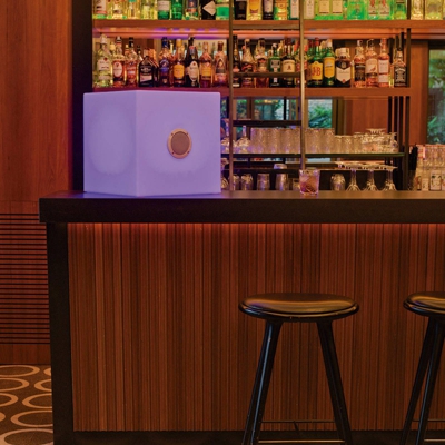 Newgarden Cuby Play bola LED batería 43 x 43 cm