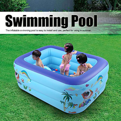BTER Piscina de jardín, Piscina Inflable Piscina de plástico Piscina de Patio Trasero Piscina de Bronceado Piscina para niños para el Patio Trasero al en oferta
