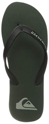 Quiksilver Molokai, Chanclas Hombre, Black/Green/Blue, 43 EU características
