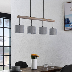 Lindby Scavi lámpara colgante, 4 luces características