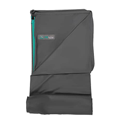 FE Active Sábana Saco de Dormir - Saco Sábana en Poliéster Suave para Cama de Camping, Viajes, Saco de Dormir con Doble Cremallera para Adultos, Saco  características