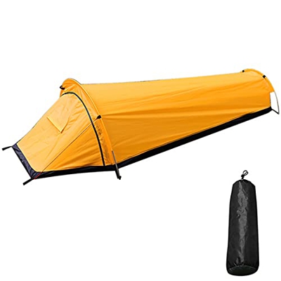 1 Persona Tienda de Senderismo, Ultraligera Tienda de Campaña Portátil Impermeable Tienda Campaña Configuración Rápida Tienda de Campaña Bolsa Vivac c