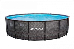 Marimex Florida Piscina Premium Ratan I Piscina de Pared de Acero para jardín sin Accesorios, 4,88 x 1,22m características