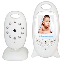Mengshen® Video Baby Monitor Audio bidireccional con pantalla LCD de color de 2.0 "Intercomunicador inalámbrico de vigilancia de la visión nocturna in características