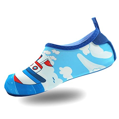 PTHTECHUS Escarpines Deportes Acuáticos Zapatos Sandalias Descalzas, Barefoot sin Cordones Caminar, Nadar, Juegos de Playa vadeando. Secado rápido Pro