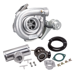 T3 / t4 T04E Turbocompresor de banda en V Turbo.63 A / r con válvula de descarga de descarga interna características