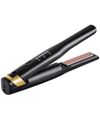 KEYNICE Mini plancha de pelo, plancha para el pelo, con carga USB, 4800 mAh, tres niveles de temperatura y calentamiento rápido, 2 en 1 mini USB para  precio