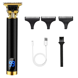 Cortapelos para Hombre, Kaishengyuan Máquina Cortar Pelo para Hombre, Pantalla Digital LCD, Carga USB, Recortador Pelo Barba Kit Familia (Pantalla Dig características