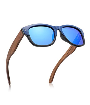 Coloseaya Gafas de sol polarizadas anti ultravioleta, para hombre y mujer, gafas de sol UV400 (azul)