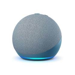 Echo Dot (4.ª generación), Reacondicionado certificado, Azul grisáceo | Altavoz inteligente con Alexa en oferta