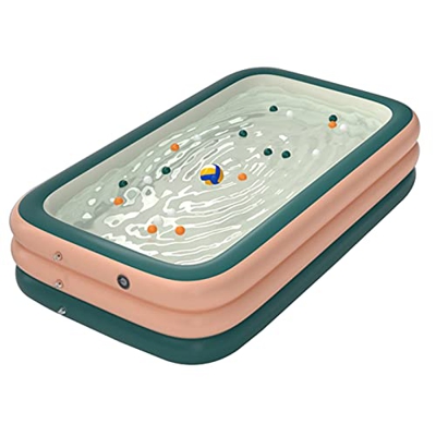 Piscina Piscina Al Aire Libre, Piscina Infantil Inflable Familiar, Piscina Plegable Y Portátil para Niños/Adultos (Size : 210x145x60cm)