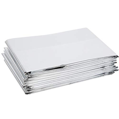 SALUTUYA Saco de Dormir de Supervivencia de Emergencia de 5 uds, Saco de Dormir de terremoto con Revestimiento de Aluminio para Mascotas, para Supervi