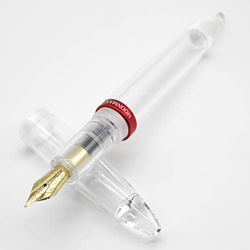 Moonman M2 Demonstrator - Pluma estilográfica de acrílico por Penman Tools, Cuentagotas y punta fina de gran capacidad precio