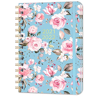 Agenda 2021 2022 , agenda de julio de 2021 a junio de 2022, 21,5 x 15,5 cm