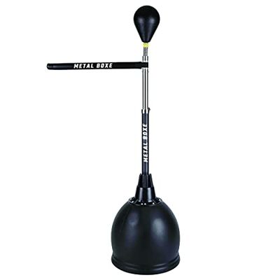 Metal Boxe ACA2038 - Bolsa de pie Unisex, Color Negro