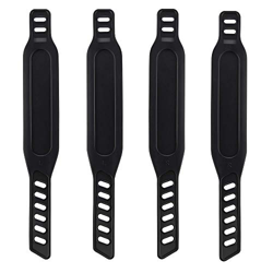 4 Piezas de Correas de Pedal para Bicicleta de Ejercicio, Longitud Ajustable Correas de Pedal Se Adapta A La Mayoría de Los Pedales de Bicicleta Bicic características