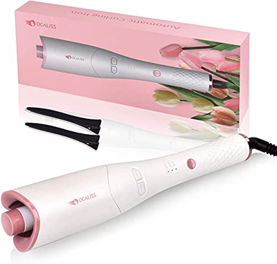OCALISS AutoCurler Rizador de pelo automático, rotación automática, revestimiento de cerámica turmalina y control de temperatura ajustable RMC99