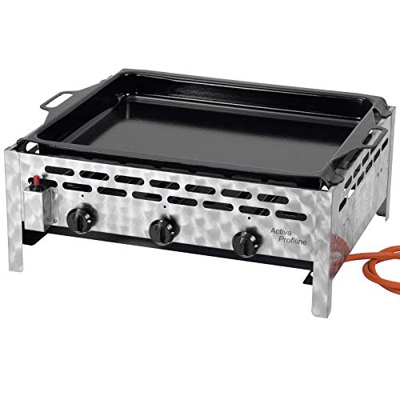 ACTIVA - Asador gastronómico, Sartén con 3 fuegos.