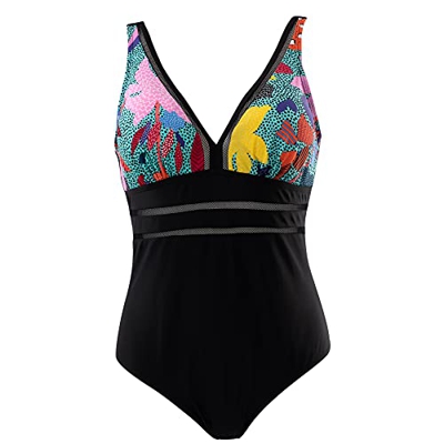 Mermaid Bikini de Mujer Traje De Baño 2 Piezas, Conjunto De Bikini con Estampados, Ropa De Baño Mujer para La Playa, Piscina, Talla 54