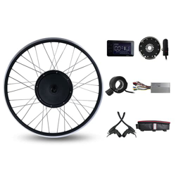 Kit de conversión de Bicicleta, Motor de Cubo sin Engranajes sin escobillas de Rueda giratoria Trasera de 48 V 1000 W, con Pantalla GD01, Kit de conve características