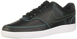 Nike Court Vision LO, Zapatillas para Correr Mujer, Black Black Flash Crimson Green Strike Blue Fury Volt, 42.5 EU en oferta