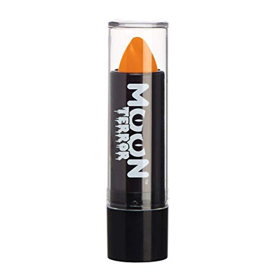 Moon Terror - Lápiz Labial de Halloween - 5g - ¡Crea fácilmente diseños espeluznantes como un profesional! - Naranja Calabaza