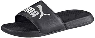 PUMA Popcat, Chanclas de Playa y Piscina Unisex Adulto, Negro (Black/Black/White), 38 EU