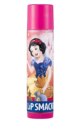 Lip Smacker – Colección Princesas Disney – Bálsamo Labial Hidratante Infantil Disney Blancanieves – Hidratante Labios Sabor Beso de Cereza – Envase In