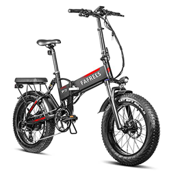 Bicicleta eléctrica Plegable de 750W PANASONIC 48V 13.6Ah Batería extraíble Bicicleta eléctrica de Playa para Nieve para Adultos, Cambio de Marchas de precio