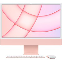 iMac 61 cm (24") 4480 x 2520 Pixeles Apple M 8 GB 512 GB SSD PC todo en uno macOS Big Sur Wi-Fi 6 (802.11ax) Rosa, Sistema MAC en oferta