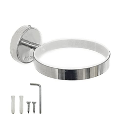 JIEER Soporte para secador de Pelo, portaherramientas para el Cuidado del Cabello de Acero Inoxidable montado en la Pared, Adecuado para baño, Dormito en oferta