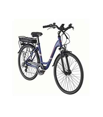 Grupo K-2 Wonduu Bicicleta Eléctrica Wayscral Everyway E200 28' Azul.Motor de 250 W.Batería de Litio 36 V 13 Ah.Shimano Altus de 7 velocidades.