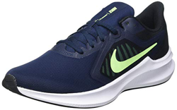 Nike Downshifter 10, Running Shoe Hombre, Obsidian/Lime Glow-Black, 42.5 EU precio
