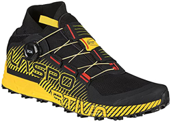 LA SPORTIVA Cyklon, Zapatillas de Trail Running Hombre, Black/Yellow, 45 EU en oferta