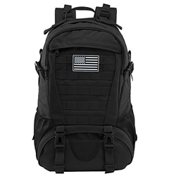 Mochila Táctica Militar Molle Impermeable 30L Mochila de Gran Capacidad Bolsa de Senderismo Mochila Multifunción, para Trekking Senderismo Viaje Campi precio