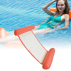Hamaca de Agua Inflable Flotante 4 en 1 Cama Agua Flotante de Hinchable Hamaca Lounge Silla Cómoda Piscina Playa Flotador para Adultos precio