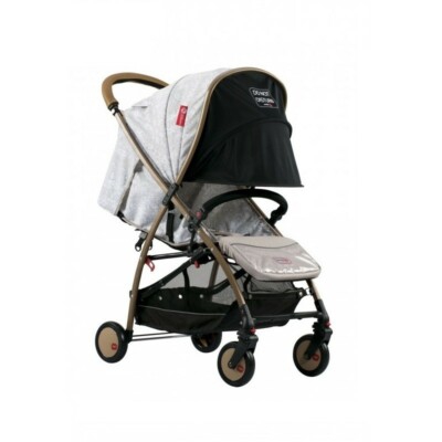 BACIUZZI BX Fra-Gold - lightweight stroller gold