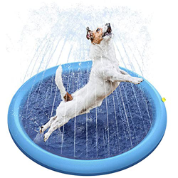 Lincang Foldable Swimming Pool for Dogs & Kids,Inflatable Swimming Bating Pool for Summer Outdoor Garden características
