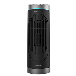 Cecotec Ventilador de Torre con Mando a Distancia y Temporizador EnergySilence 3000 DeskTower Control. 30 W, Altura 15" (38 cm), 3 Velocidades, Oscila precio