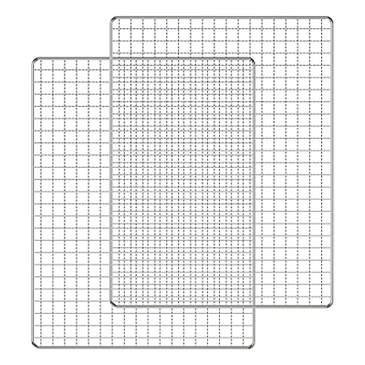 Migaven 2 Uds Parrilla Barbacoa, 13,39 X 10,24 Pulgadas, Parrillas para Barbacoa, Rejilla de Repuesto para Parrilla de Barbacoa Eléctrica de Carbón y
