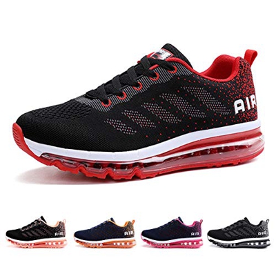 Air Zapatillas de Running para Hombre Mujer Deporte Zapatillas de Trail Deportivas Ligero Fitness Gym Zapatos para Casual Gimnasio Correr Sneakers Ath