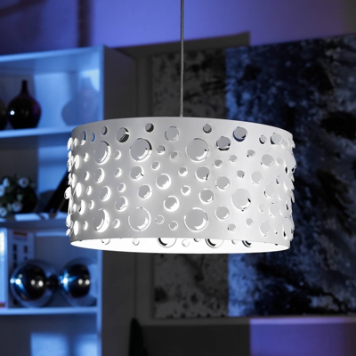 Lámpara colgante Bollicine pantalla cortada láser