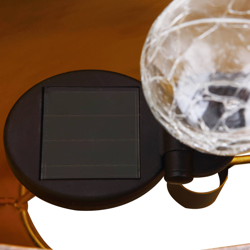 Lámpara LED exterior 36520 solar, media luna características