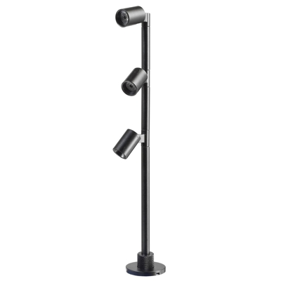 Lámpara LED expositor Herculis triple 3.000K negro