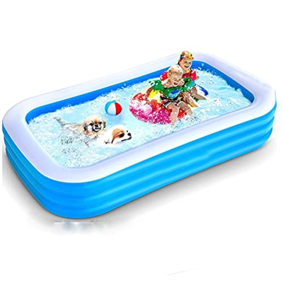 Piscina Hinchable,Piscina Inflable Familiar,Piscina Hinchable Rectangular,Piscina Infantil Inflable,para Piscina Familiar, Fiesta AcuáTica De Verano(1