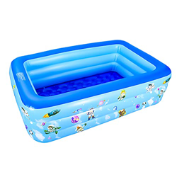 Piscina para niños, piscinas hinchables para niños, piscinas familiares para jardín, fiestas acuáticas de verano, jardines, jardines, nadar adultos (1 en oferta